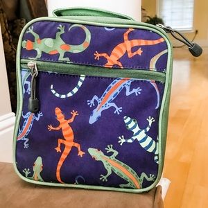 Pottery Barn Kids Gecko bento Lunchbag